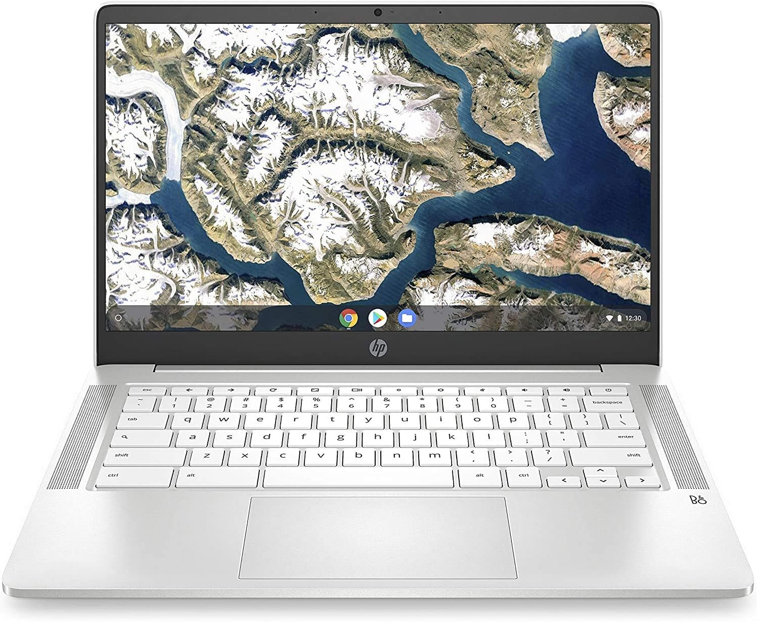 LAPTOP HP CHROMEBOOK 14 PULGADAS HD INTEL CELERON N4000 4GB RAM 32GB EMMC BLANCO CERÁMICO - 1