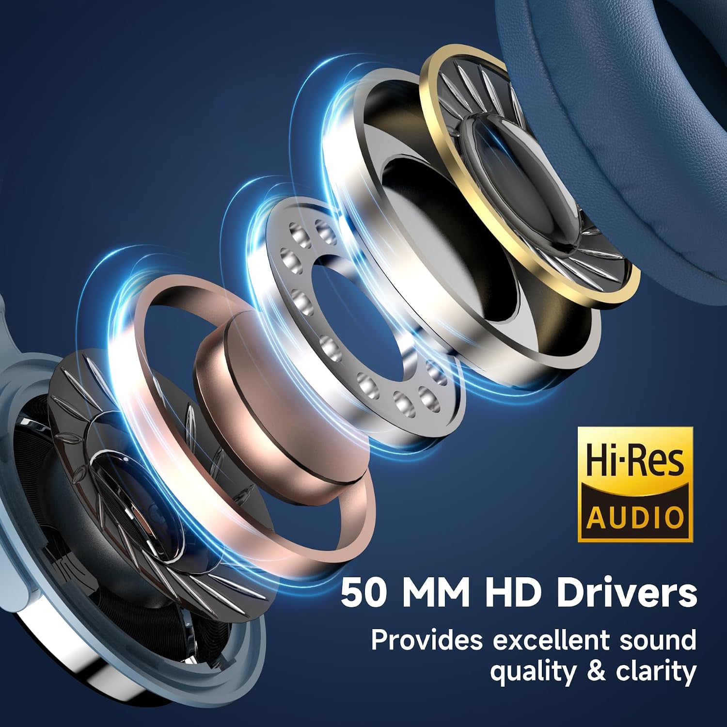 AUDÍFONOS OVER-EAR ONEODIO PRO-10 DJ HI-RES CON CABLE DESMONTABLE - 2