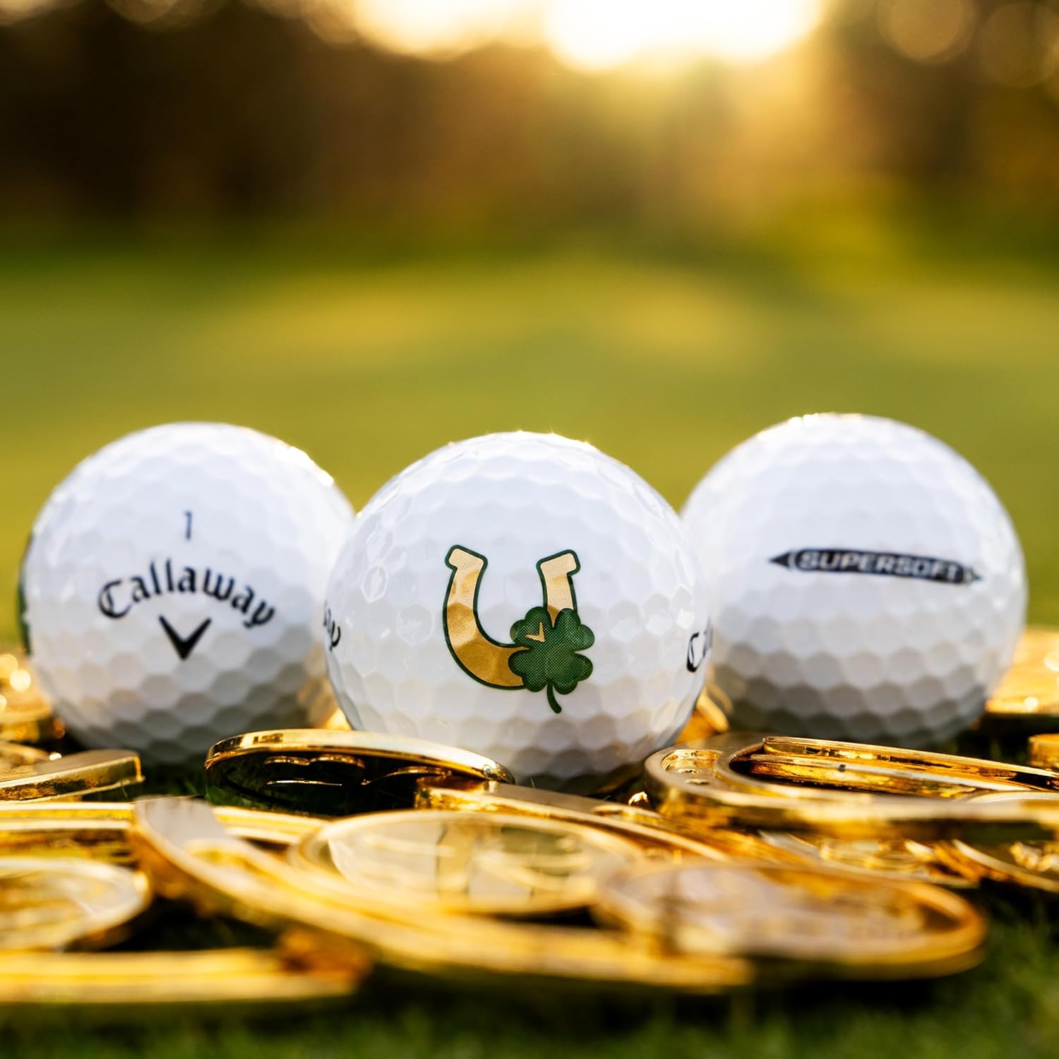 PELOTAS DE GOLF CALLAWAY SUPERSOFT 2025 DISEÑO LUCKY - 4