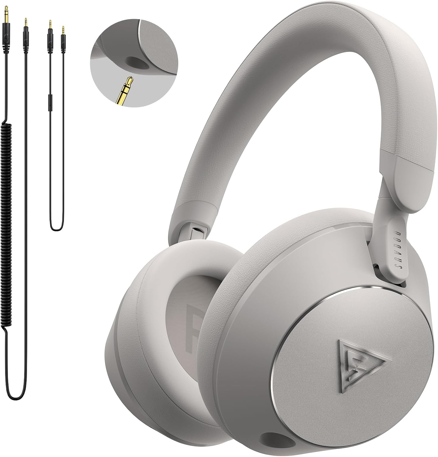 AUDÍFONOS DOQAUS DJ PROFESIONALES OVER-EAR CON DRIVERS DE 50MM Y DOBLE JACK - 1