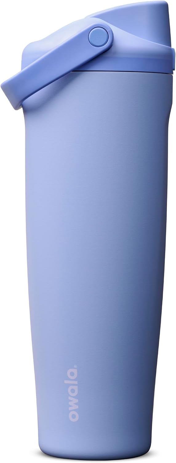 BOTELLA DE AGUA OWALA FREESIP SWAY ACERO INOXIDABLE 40 OZ AZUL - 1