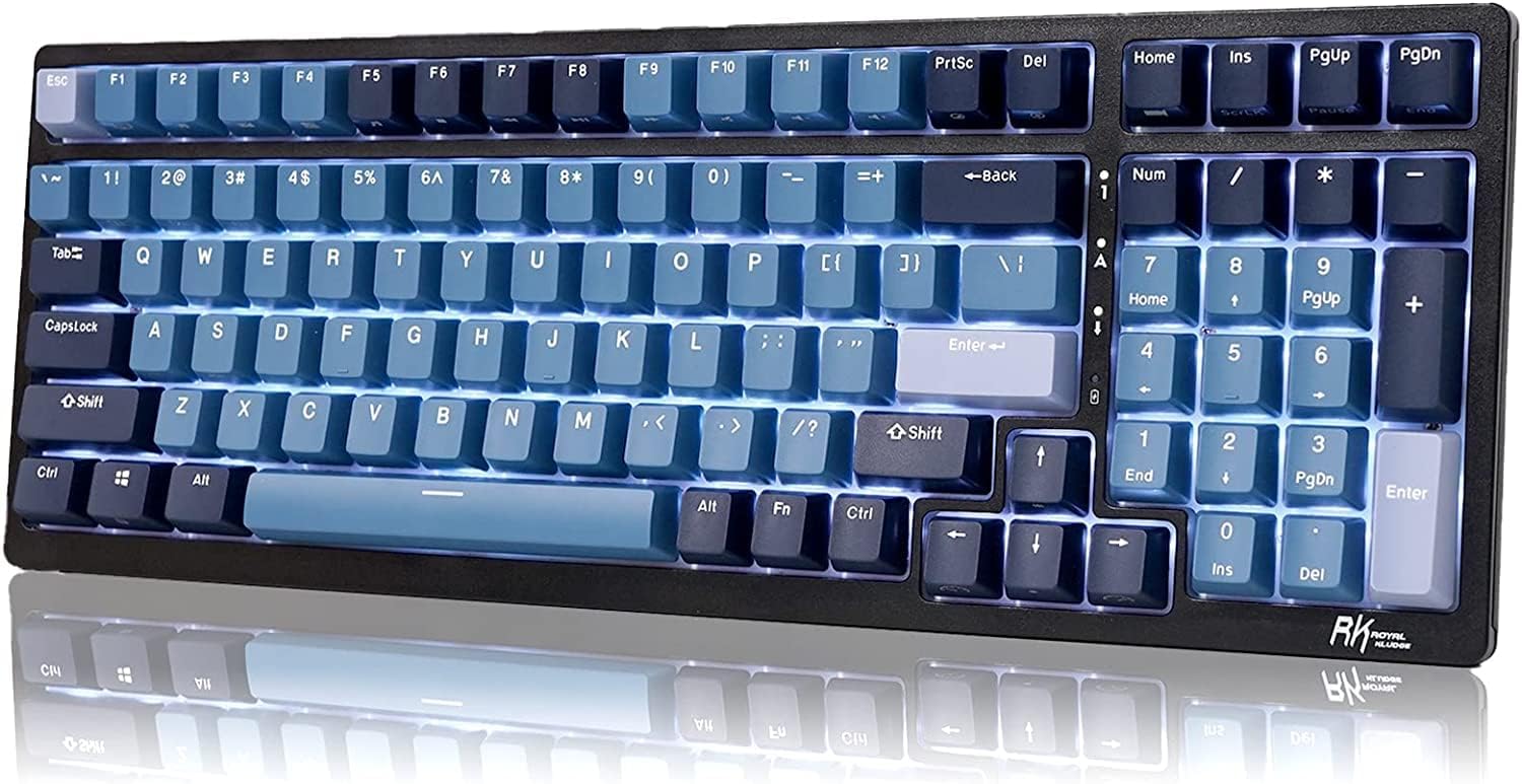 TECLADO MECÁNICO INALÁMBRICO RK ROYAL KLUDGE RK98 96% LAYOUT TRIPLE MODO - 1