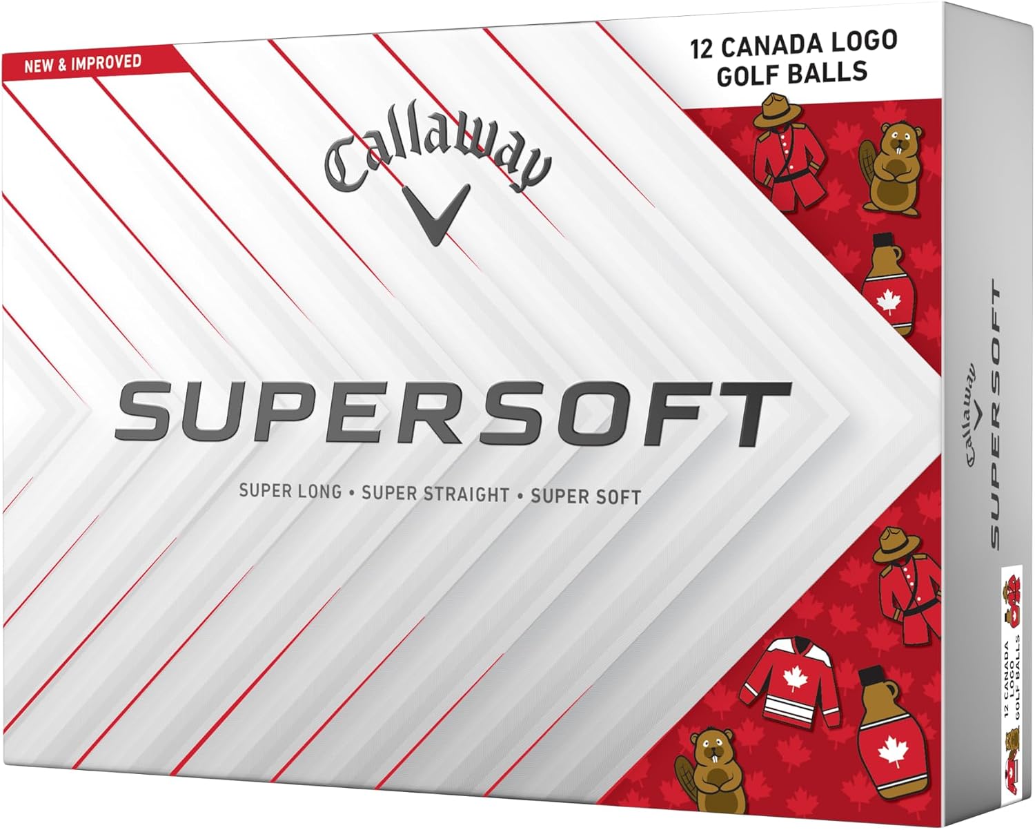 PELOTAS DE GOLF CALLAWAY SUPERSOFT 2025 - 1
