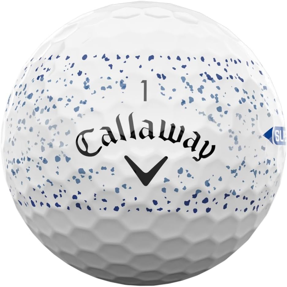 PELOTAS DE GOLF CALLAWAY SUPERSOFT 2025 AZUL CON ALINEACIÓN 360 - 3