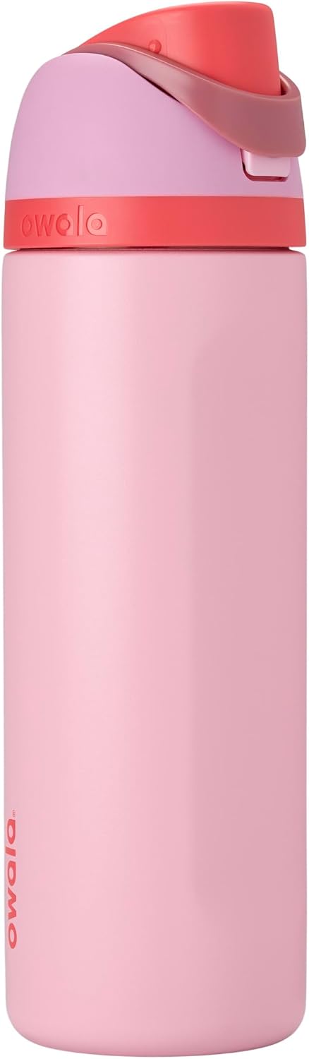 BOTELLA DE AGUA OWALA FREESIP ACERO INOXIDABLE 24 OZ ANGEL FOOD CAKE - 1