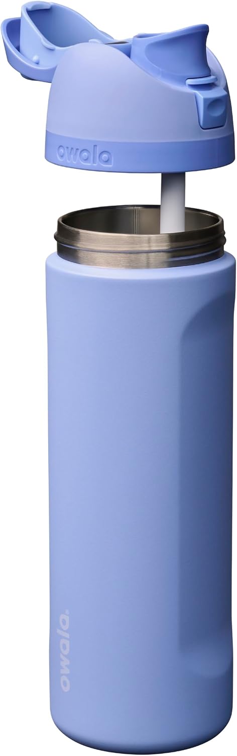 BOTELLA DE AGUA OWALA FREESIP ACERO INOXIDABLE 24 OZ AZUL - 2