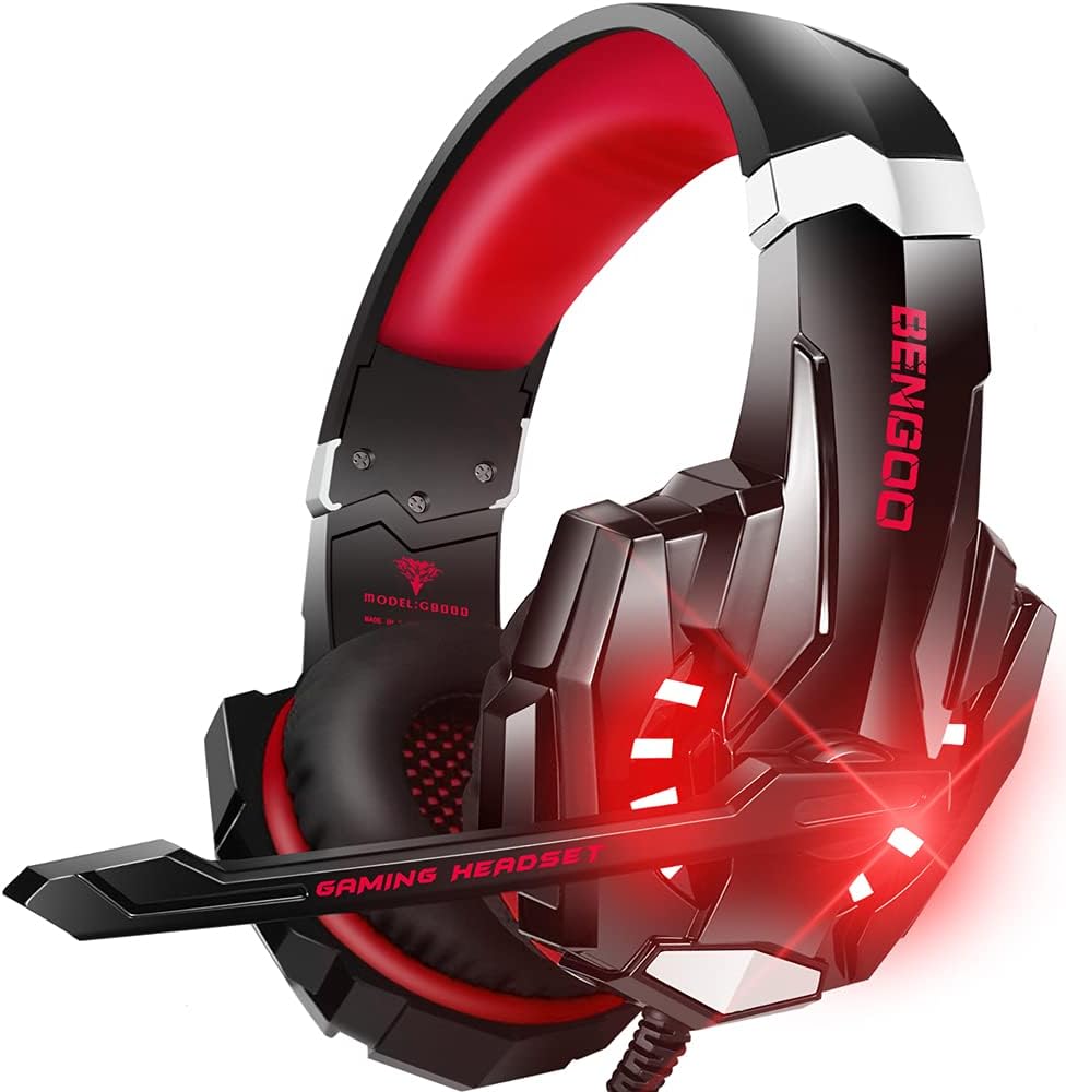 HEADSET BENGOO G9000 STEREO PRO GAMING PARA PS4, XBOX ONE Y PC - 1