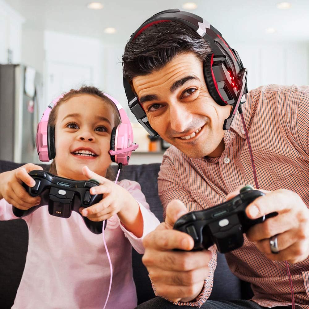 HEADSET BENGOO G9000 STEREO PRO GAMING PARA PS4, XBOX ONE Y PC - 2