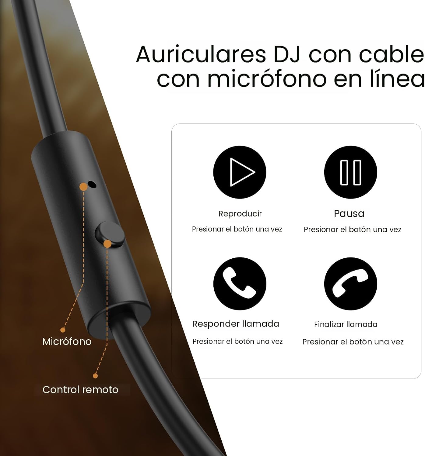 AUDÍFONOS ONEODIO STUDIO PRO-10 DJ OVER-EAR ROJO - 2