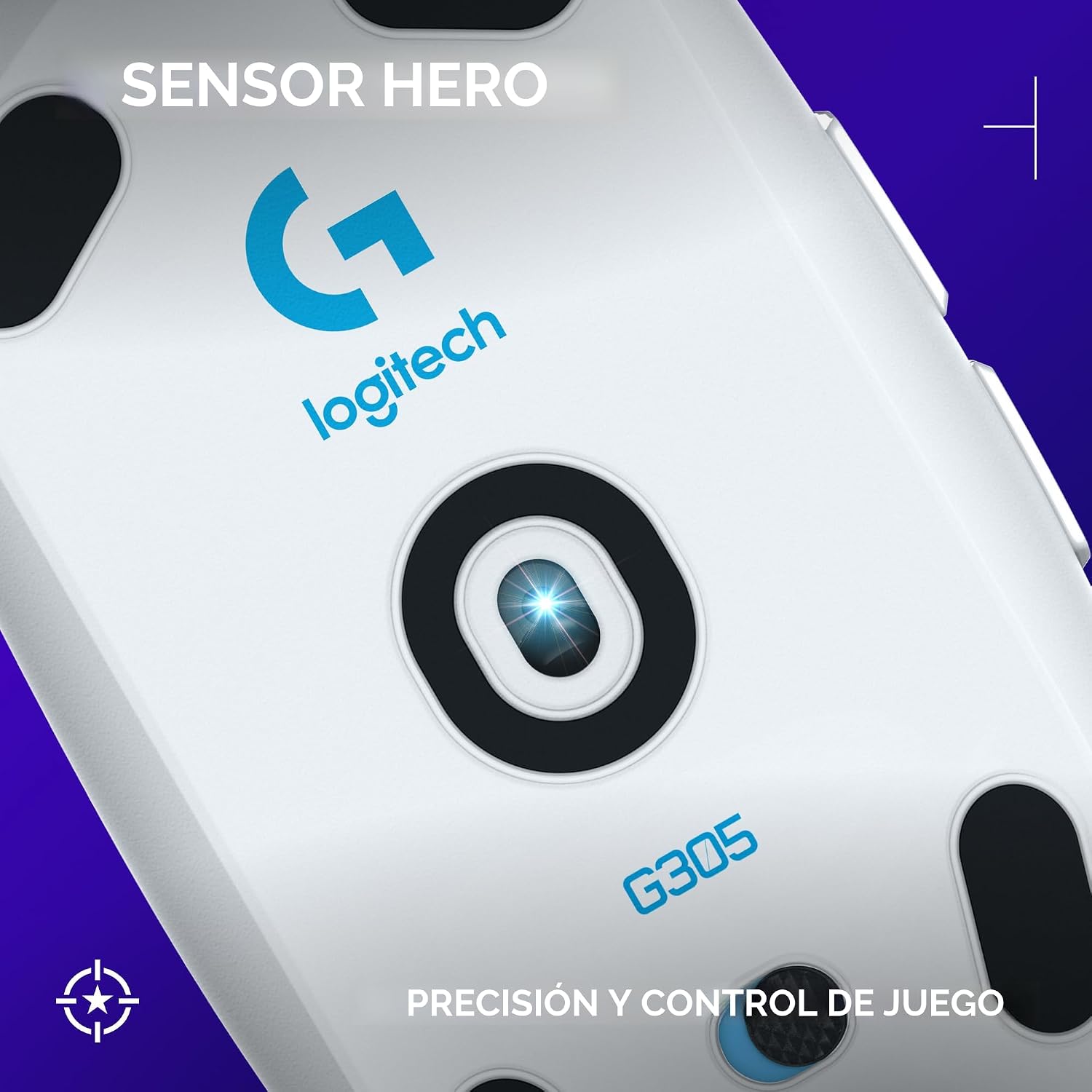 MOUSE GAMER LOGITECH G305 LIGHTSPEED WIRELESS BLANCO - 2