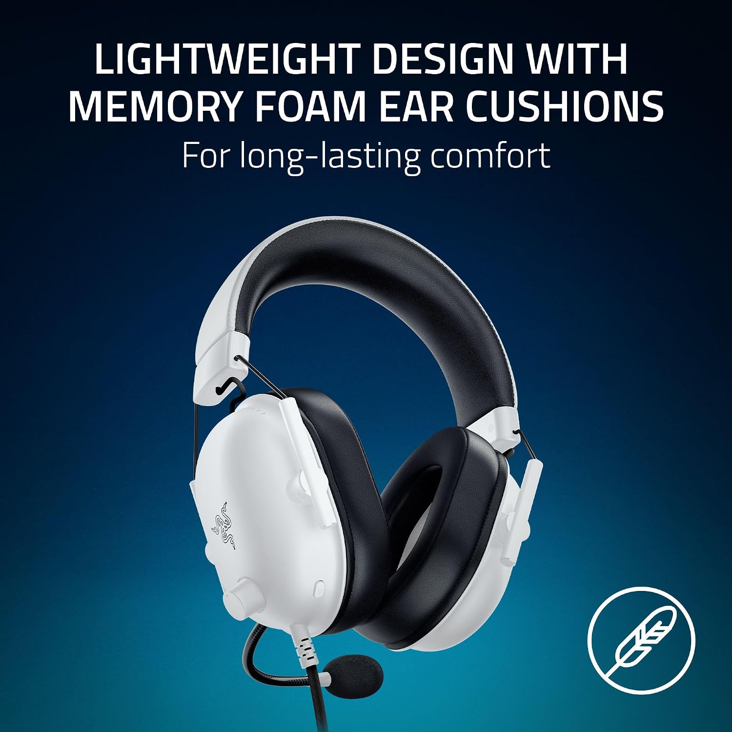 HEADSET RAZER BLACKSHARK V2 X WIRED PLAYSTATION BLANCO - 5