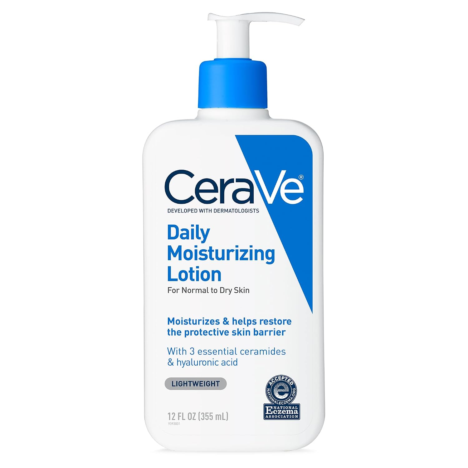 LOCIÓN HIDRATANTE DIARIA CERAVE PARA ROSTRO Y CUERPO 12 OZ - 1