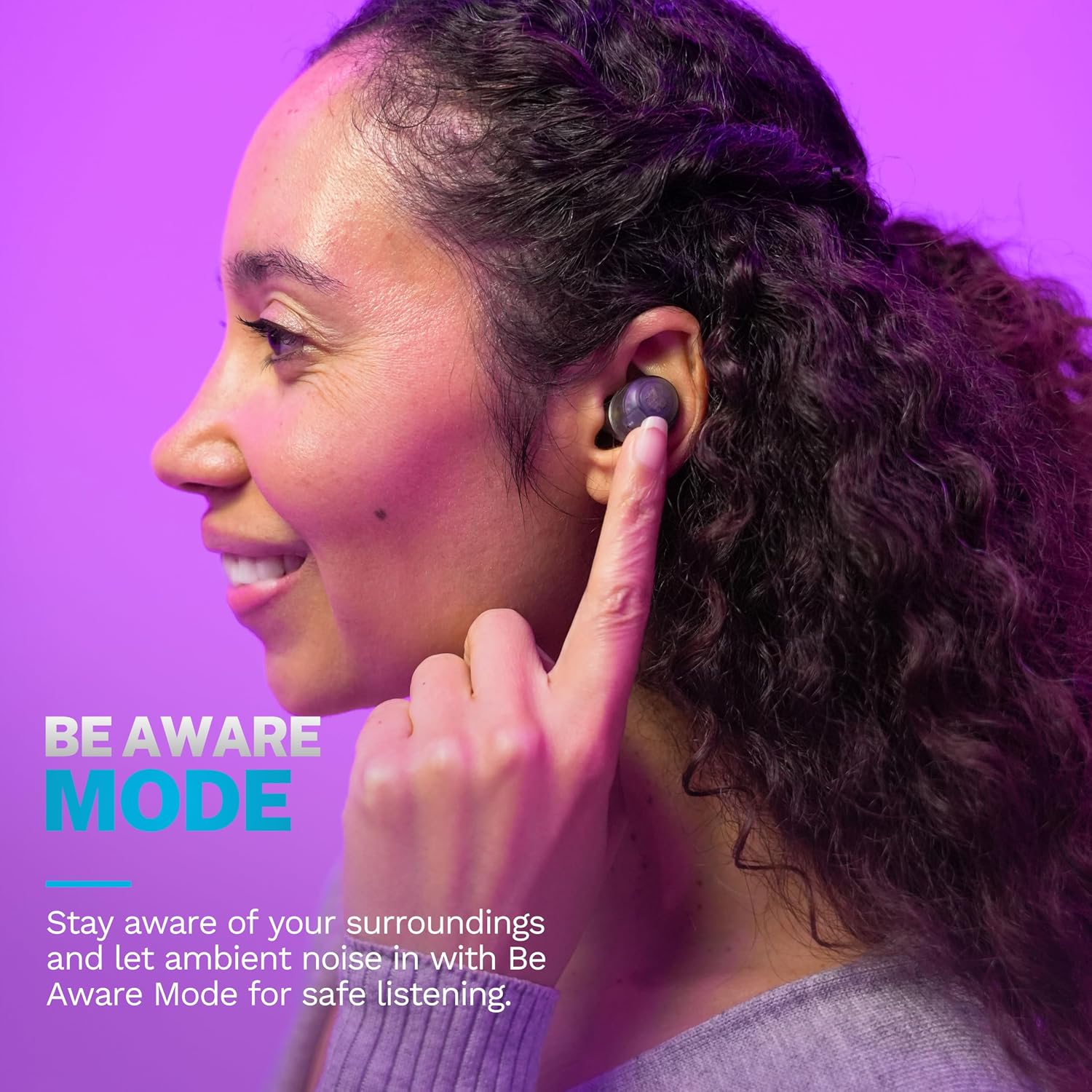AUDÍFONOS JLAB GO AIR POP+ TRUE WIRELESS CON BLUETOOTH 5.3 - 3