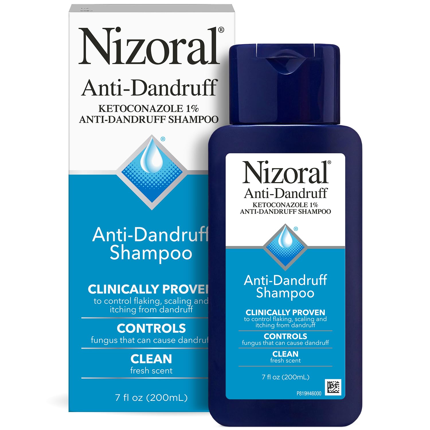 SHAMPOO NIZORAL ANTICASPA CON KETOCONAZOL 1% AROMA FRESCO 207 ML - 1
