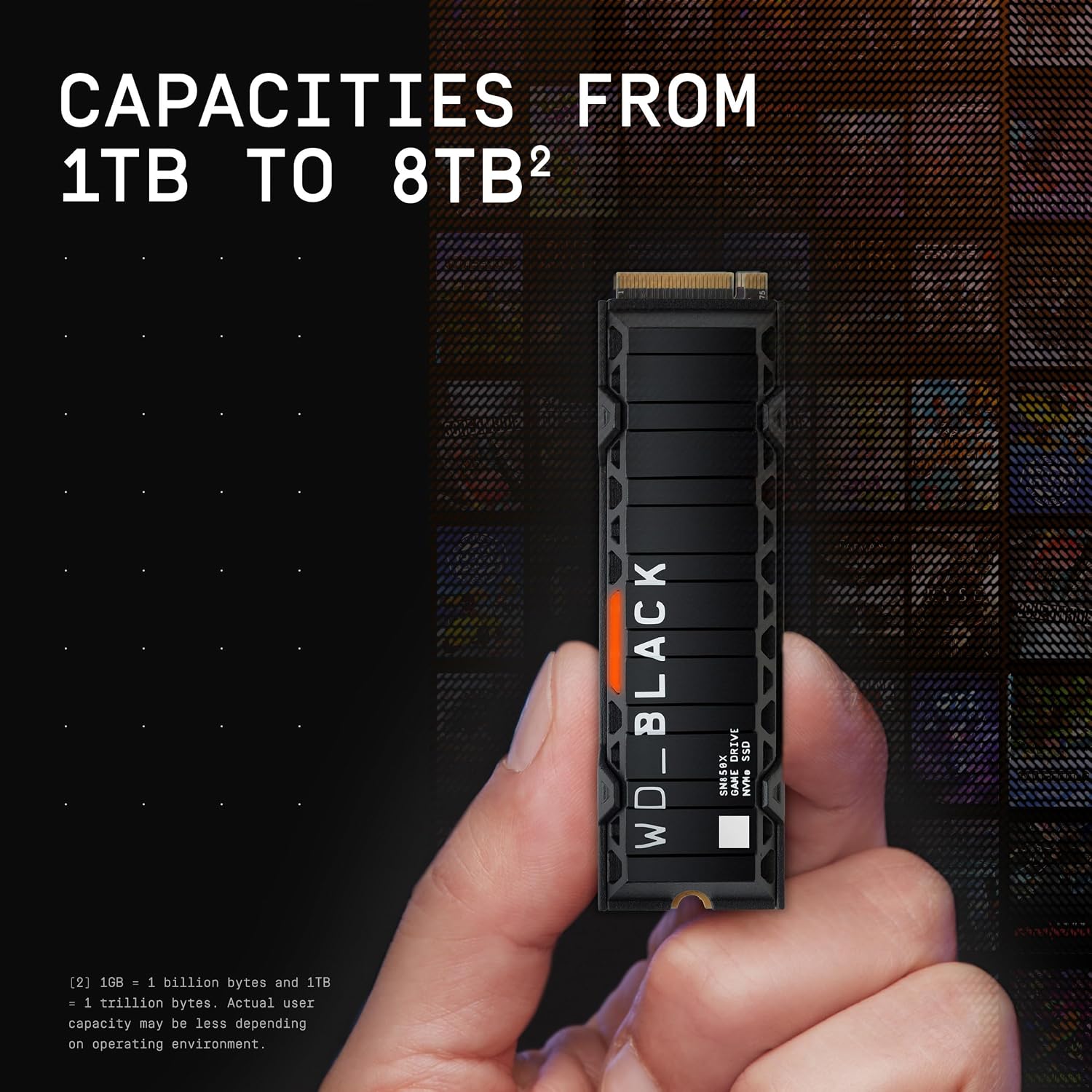 SSD NVME WD_BLACK SN850X 4TB M.2 2280 CON DISIPADOR TÉRMICO - 5