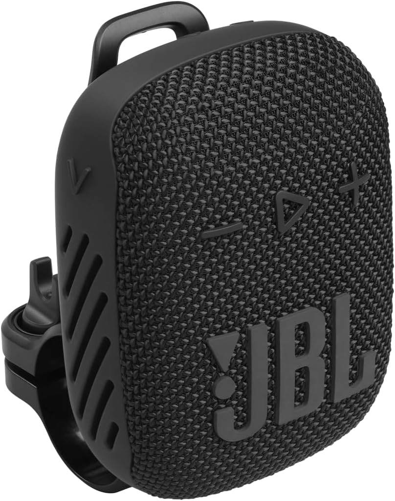 PARLANTE PORTÁTIL JBL WIND 3 S BLUETOOTH PARA MANILLAR, NEGRO - 1