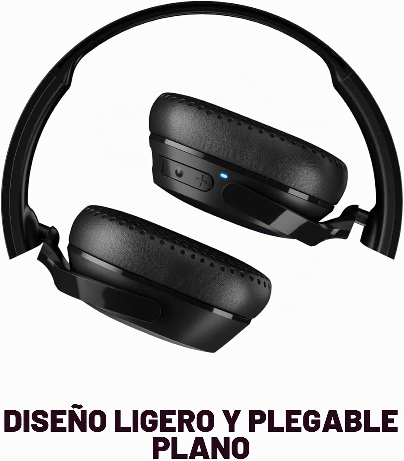 AUDÍFONOS SKULLCANDY RIFF WIRELESS 2 ON-EAR BLUETOOTH NEGRO - 4