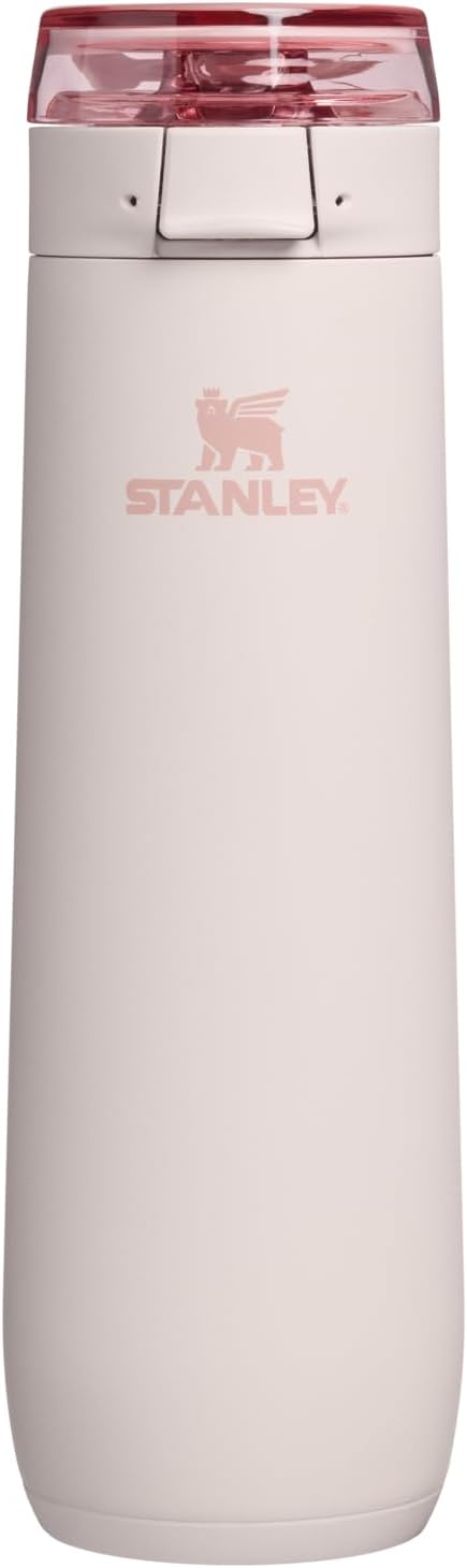 TERMO STANLEY FLOWSTATE SPRING BOTTLE 20 OZ ROSE QUARTZ - 1