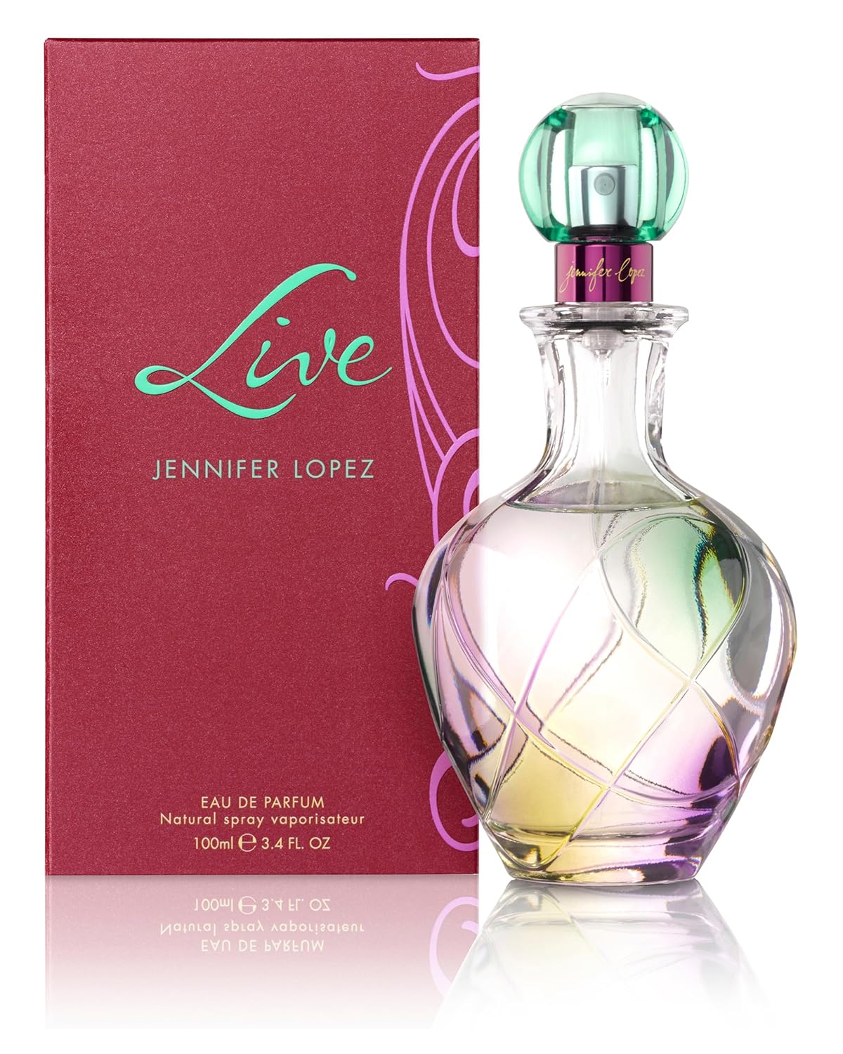 PERFUME JENNIFER LOPEZ LIVE EAU DE PARFUM 3.4 OZ - 2