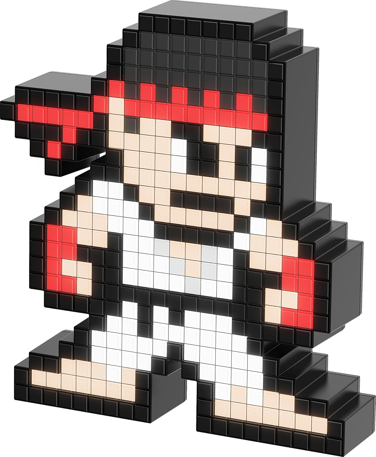 FIGURA COLECCIONABLE PIXEL PALS CAPCOM STREET FIGHTER RYU CON LUZ - 1