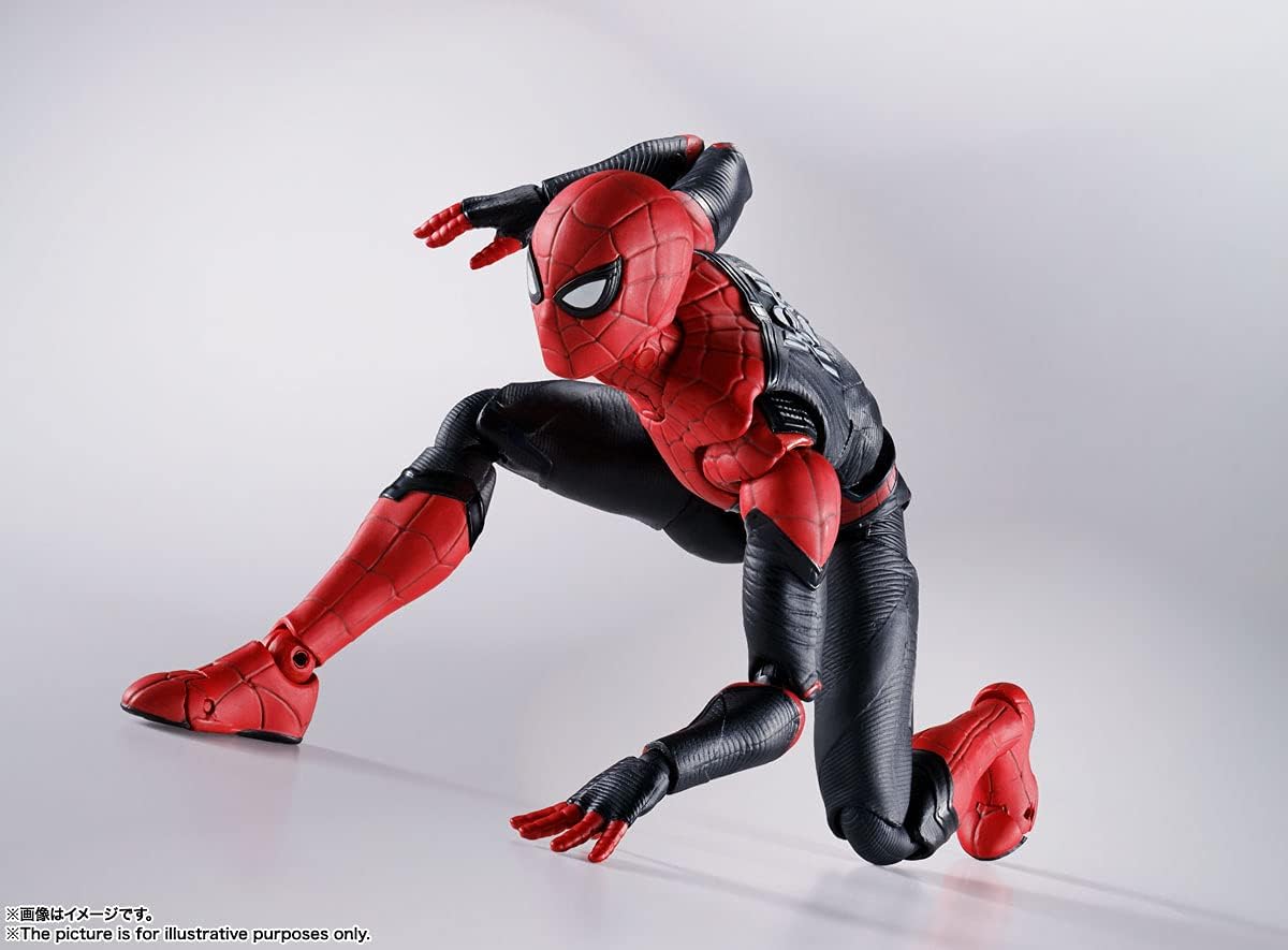 FIGURA COLECCIONABLE S.H. FIGUARTS SPIDER-MAN UPGRADE SUIT NO WAY HOME - 4