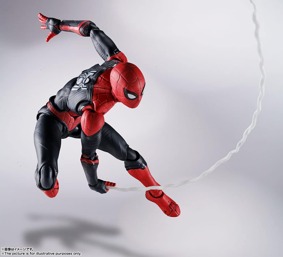 FIGURA COLECCIONABLE S.H. FIGUARTS SPIDER-MAN UPGRADE SUIT NO WAY HOME - 5