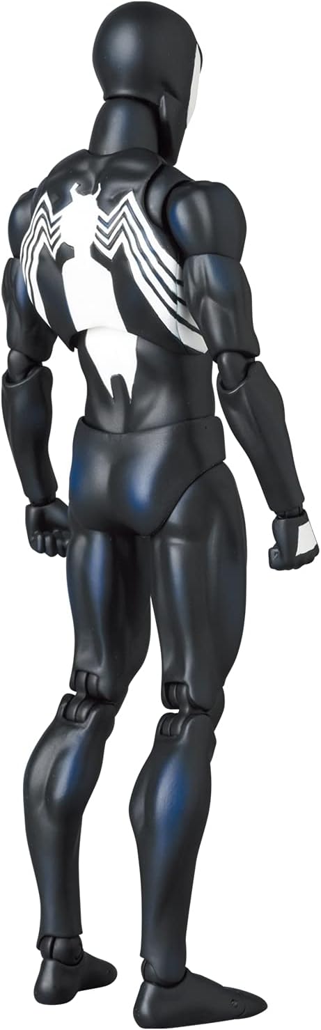 FIGURA DE ACCIÓN MAFEX SPIDER-MAN TRAJE NEGRO VERSIÓN CÓMIC 155 MM - 3