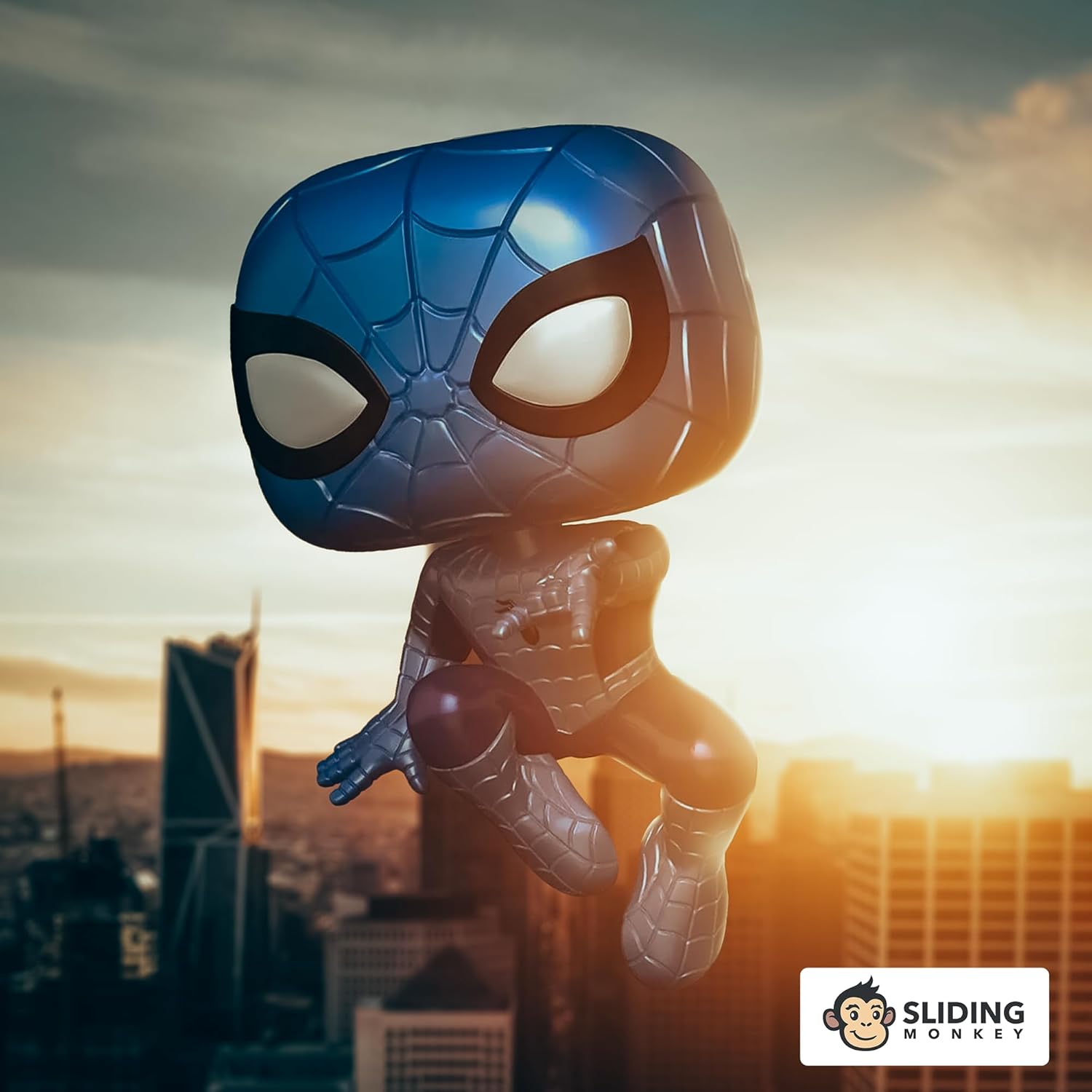 FUNKO POP! MARVEL MAKE A WISH SPIDER-MAN METALLIC - 2