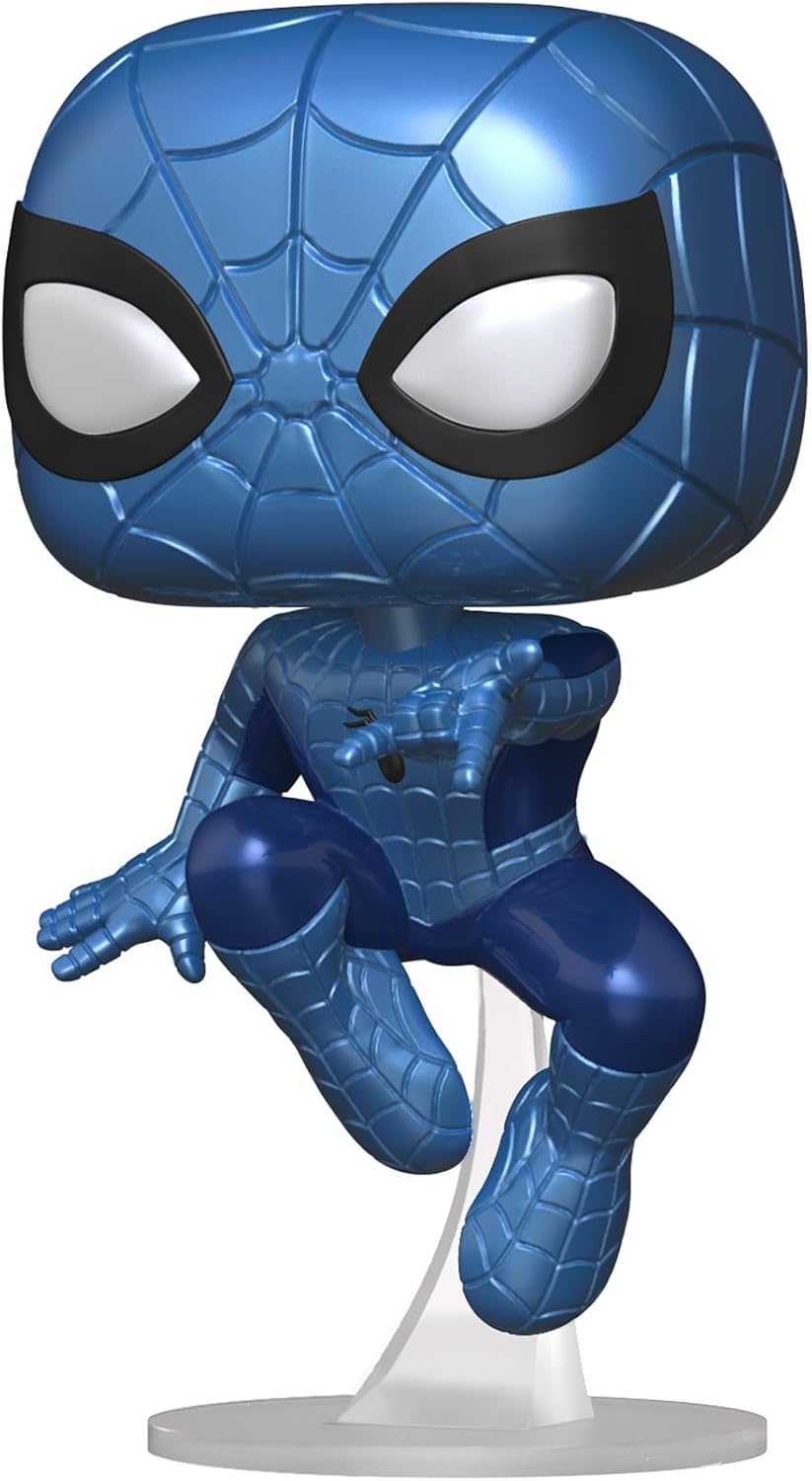 FUNKO POP! MARVEL MAKE A WISH SPIDER-MAN METALLIC - 3