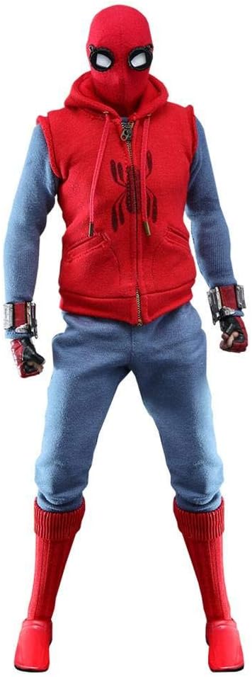 FIGURA DE ACCIÓN HOT TOYS SPIDER-MAN TRAJE CASERO ESCALA 1:6 - 1