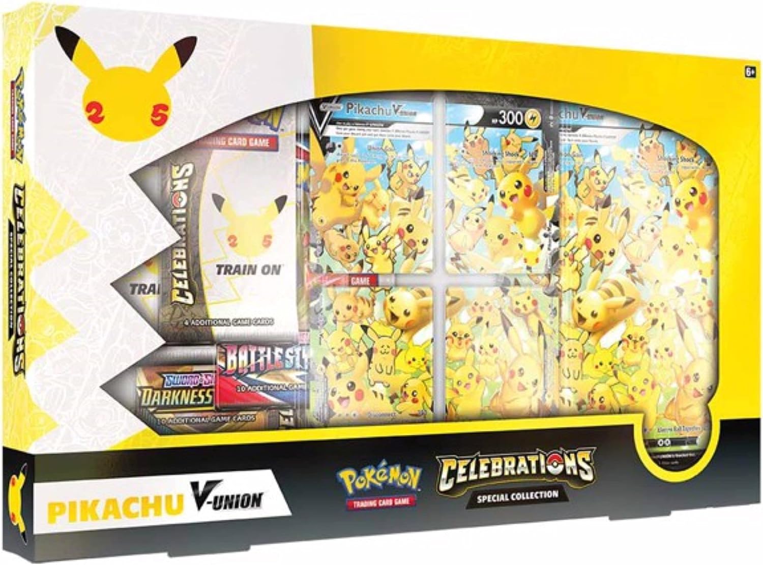JUEGO DE CARTAS POKÉMON TCG 25TH ANNIVERSARY PIKACHU V UNION COLLECTION - 1