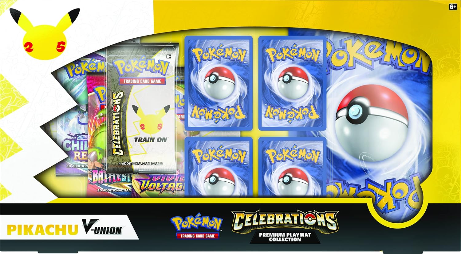 JUEGO DE CARTAS POKÉMON TCG 25TH ANNIVERSARY PIKACHU V UNION COLLECTION - 2