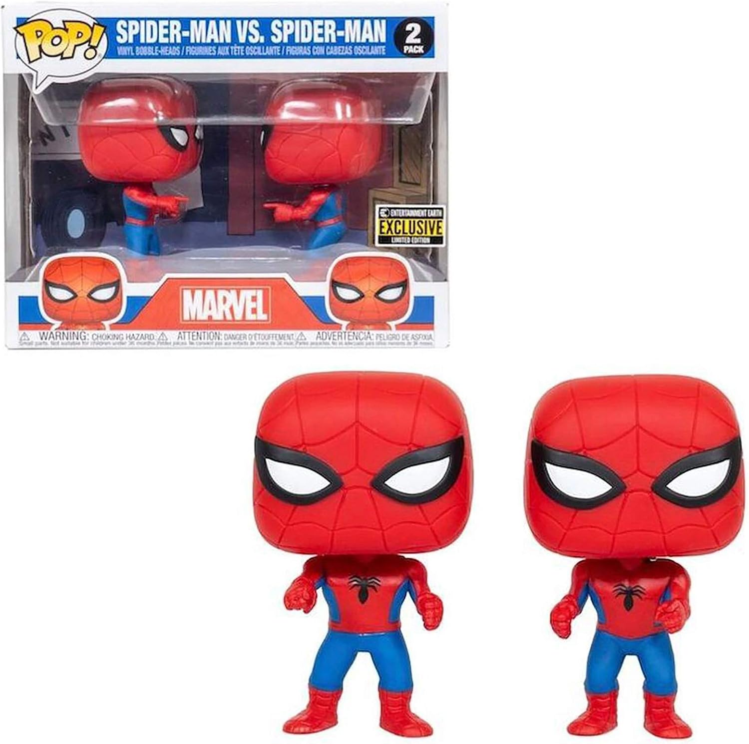 FIGURA POP! VINYL SPIDER-MAN IMPOSTER 2-PACK FUNKO - 1