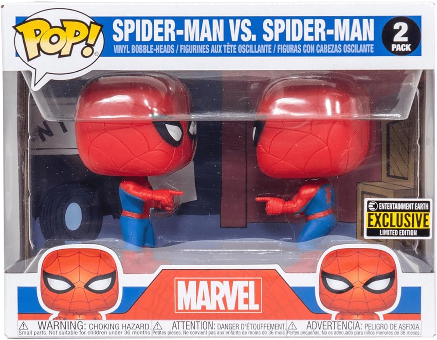 FIGURA POP! VINYL SPIDER-MAN IMPOSTER 2-PACK FUNKO - 3