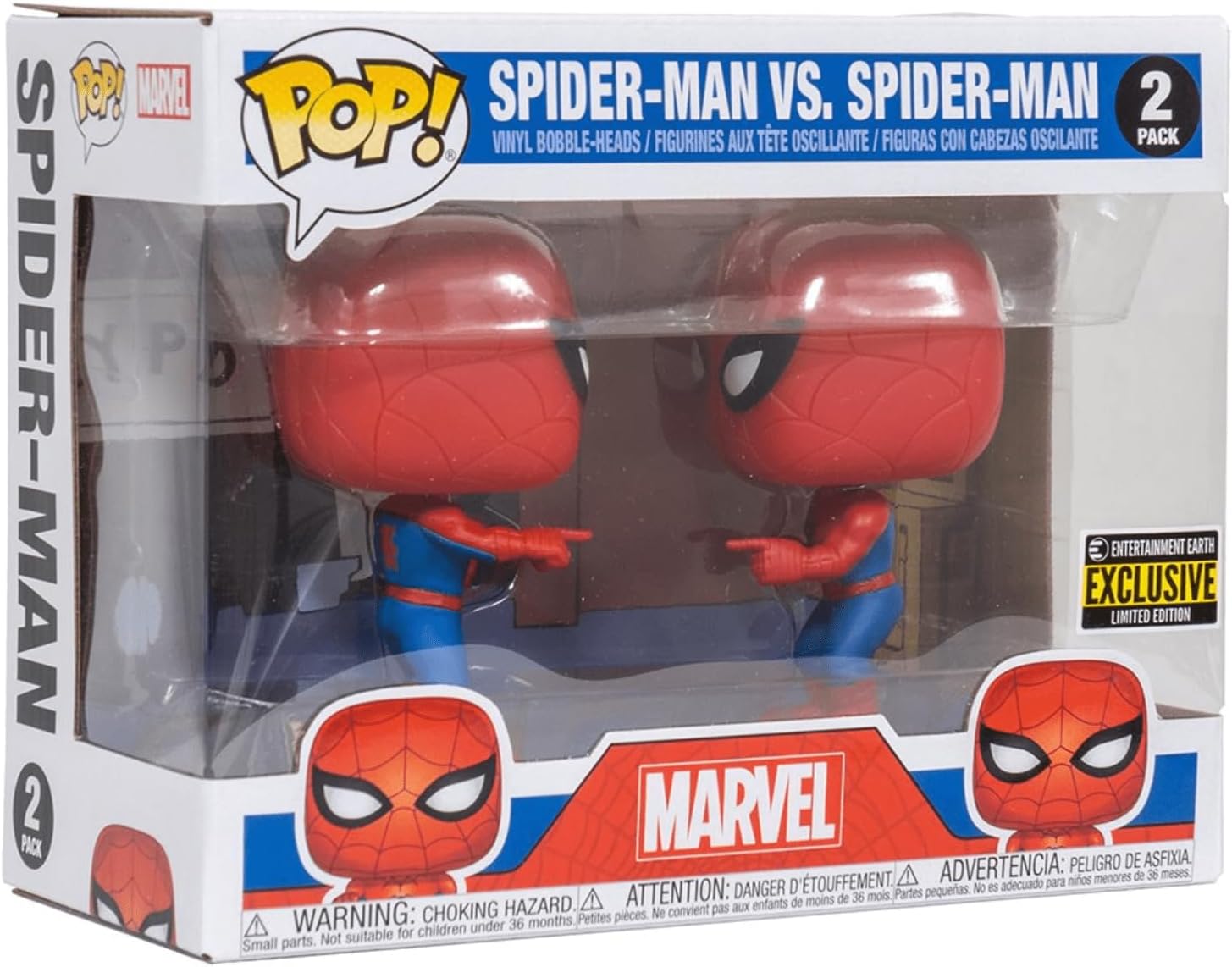 FIGURA POP! VINYL SPIDER-MAN IMPOSTER 2-PACK FUNKO - 4