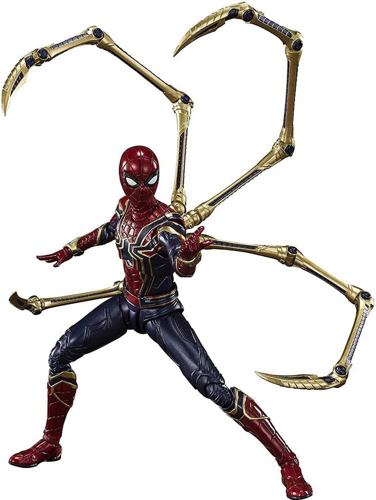 FIGURA DE ACCIÓN S.H. FIGUARTS IRON SPIDER FINAL BATTLE VER. AVENGERS ENDGAME - 1
