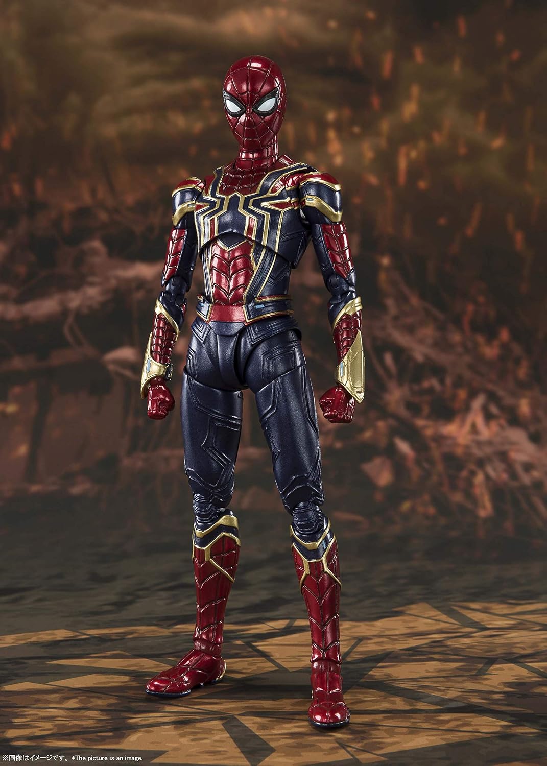 FIGURA DE ACCIÓN S.H. FIGUARTS IRON SPIDER FINAL BATTLE VER. AVENGERS ENDGAME - 2