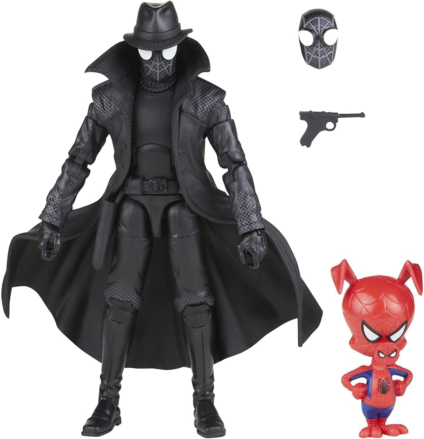 FIGURAS DE ACCIÓN MARVEL LEGENDS SPIDER-MAN NOIR Y SPIDER-HAM 6 PULGADAS PACK DE 2 - 1