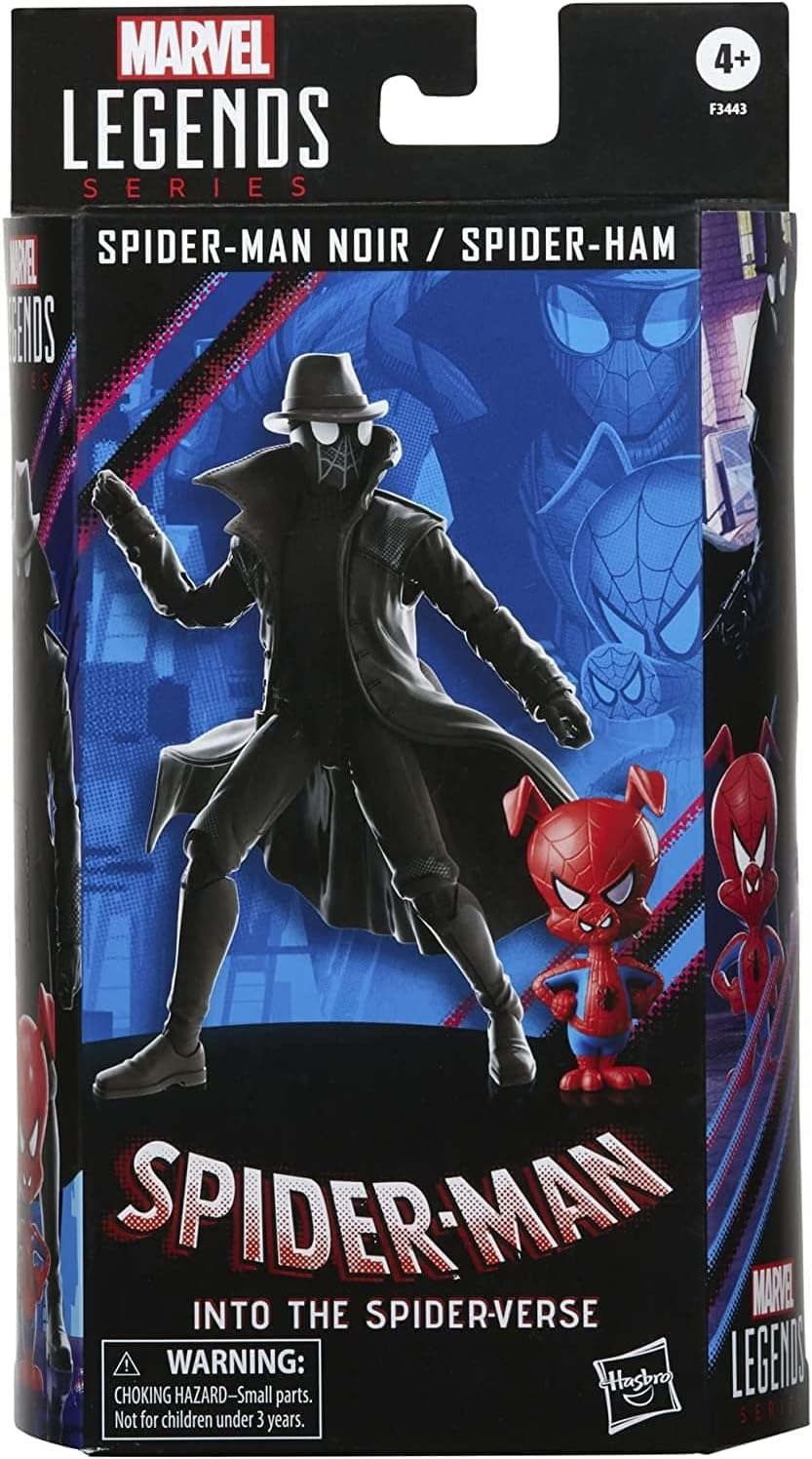 FIGURAS DE ACCIÓN MARVEL LEGENDS SPIDER-MAN NOIR Y SPIDER-HAM 6 PULGADAS PACK DE 2 - 2