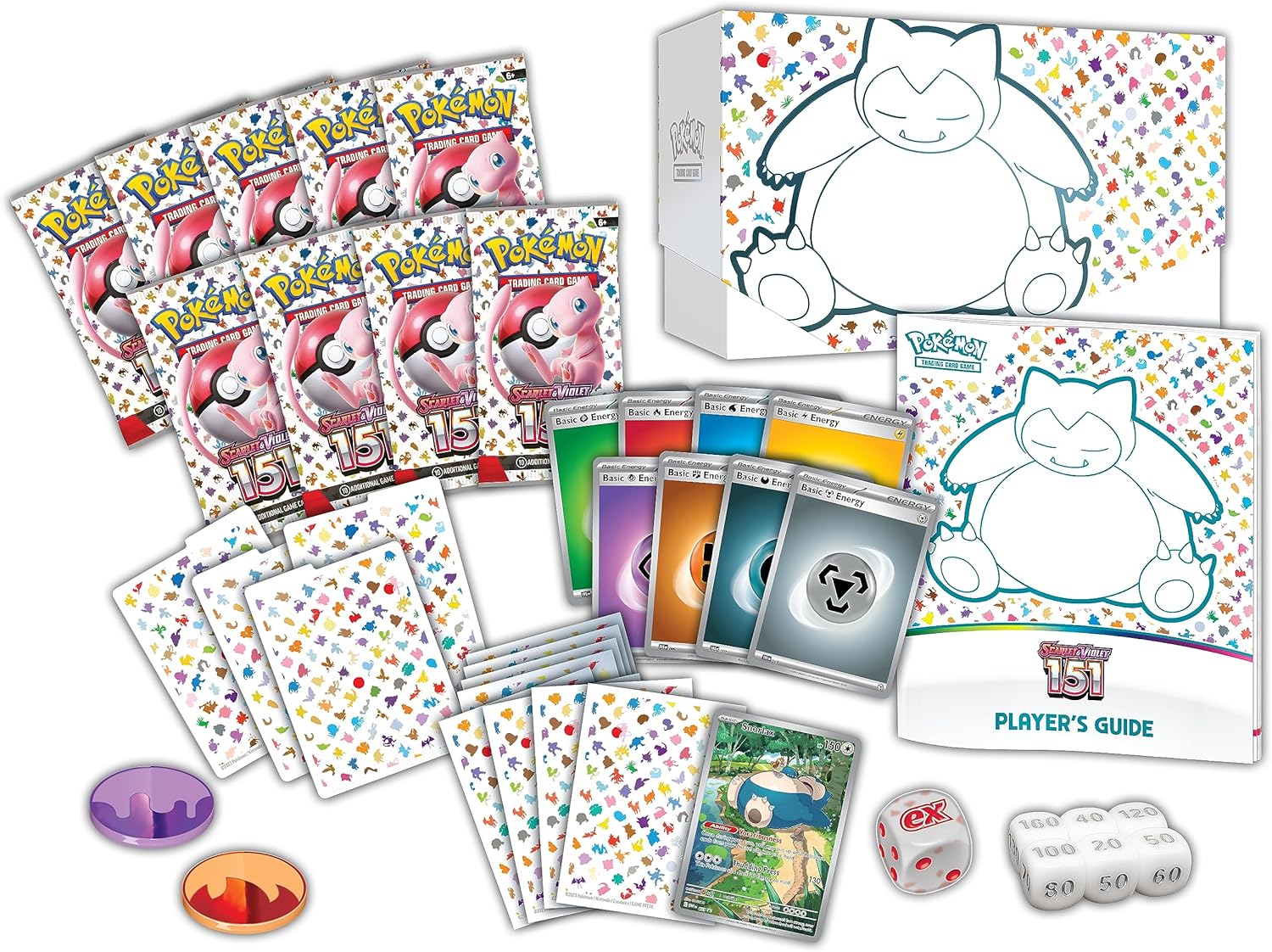 CARTAS POKÉMON TCG SCARLET Y VIOLET 151 ELITE TRAINER BOX - 5