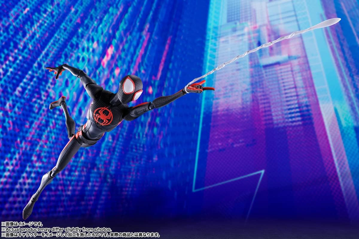 FIGURA DE ACCIÓN S.H.FIGUARTS SPIDER-MAN MILES MORALES ACROSS THE SPIDER-VERSE - 3