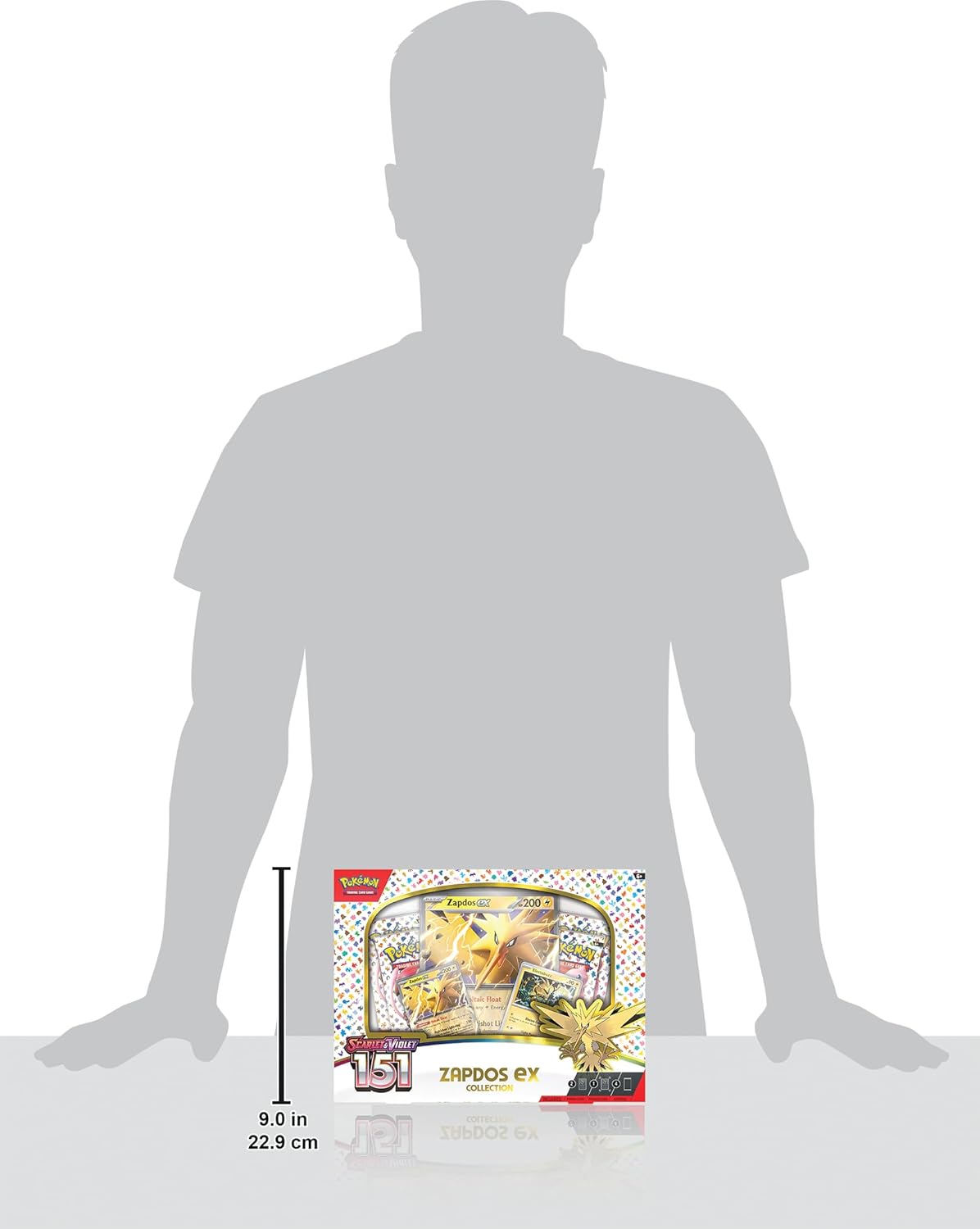 CARTAS POKÉMON TCG SCARLET Y VIOLET 151 COLLECTION ZAPDOS EX - 5