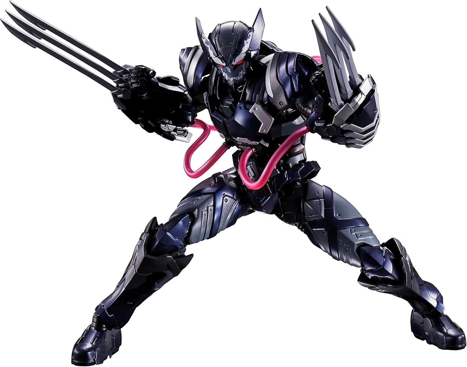 FIGURA DE ACCIÓN S.H.FIGUARTS TECH-ON AVENGERS VENOM SYMBIOTE WOLVERINE - 1