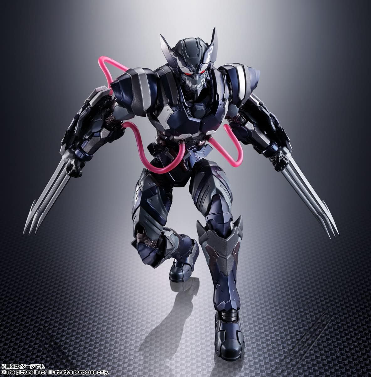 FIGURA DE ACCIÓN S.H.FIGUARTS TECH-ON AVENGERS VENOM SYMBIOTE WOLVERINE - 4