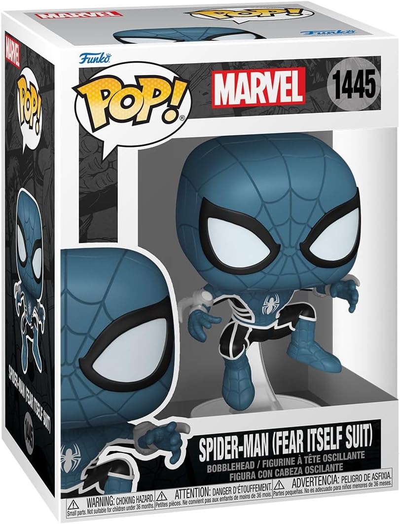FIGURA COLECCIONABLE FUNKO POP! MARVEL SPIDER-MAN ASGARDIAN ARMOR GLOW IN THE DARK - 1