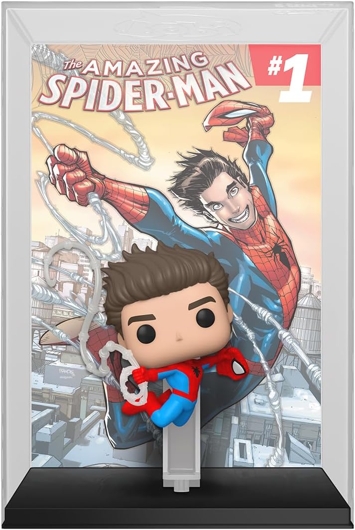 FIGURA COLECCIONABLE FUNKO POP! COMIC COVER AMAZING SPIDER-MAN NO. 1 - 2
