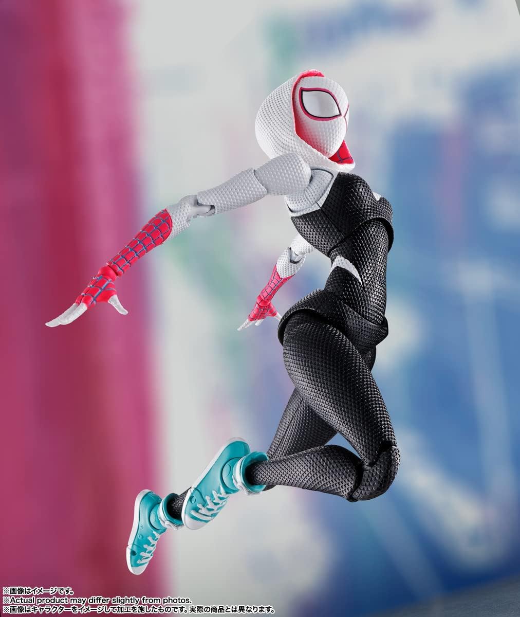 FIGURA DE ACCIÓN S.H. FIGUARTS SPIDER-GWEN SPIDER-MAN: ACROSS THE SPIDER-VERSE - 4
