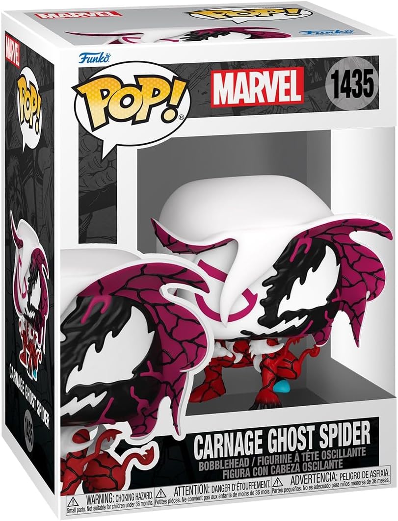 FIGURA COLECCIONABLE FUNKO POP! MARVEL CARNAGEIZED GHOST SPIDER - 1