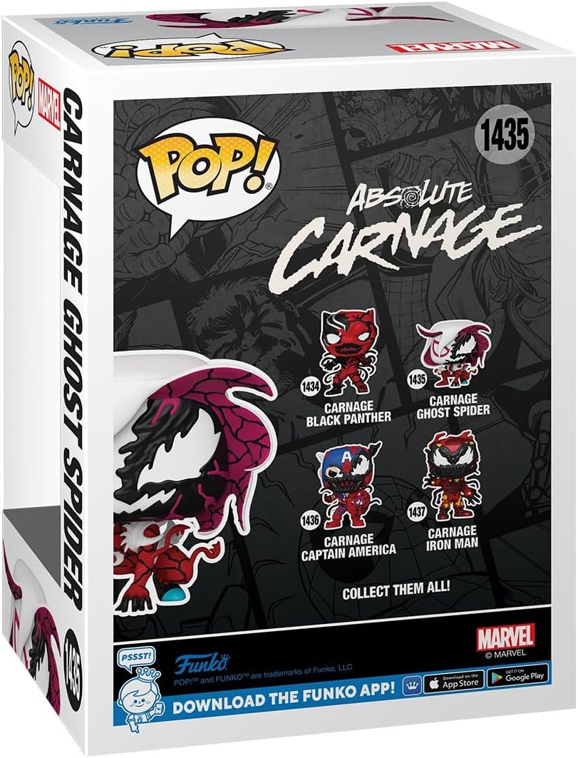 FIGURA COLECCIONABLE FUNKO POP! MARVEL CARNAGEIZED GHOST SPIDER - 3