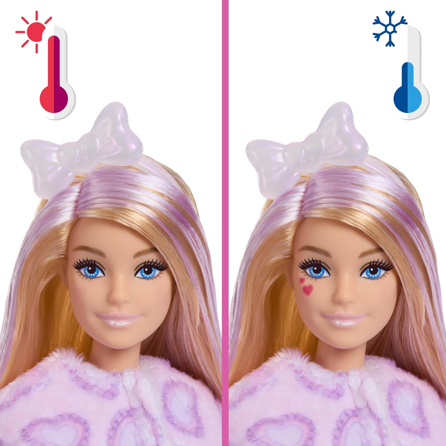 MUÑECA BARBIE CUTIE REVEAL CUDDLY SERIES GATITO CON 10 SORPRESAS - 3